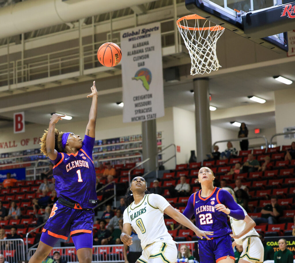 Clemson guard Loyola McQueen